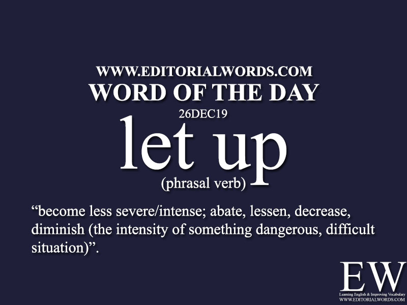 Word of the Day-26DEC19-Editorial Words