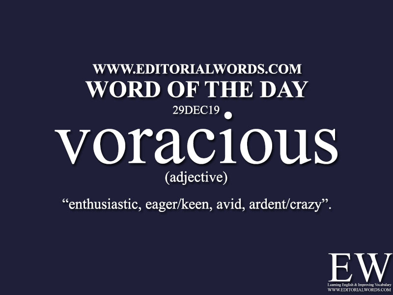 Word of the Day-29DEC19-Editorial Words