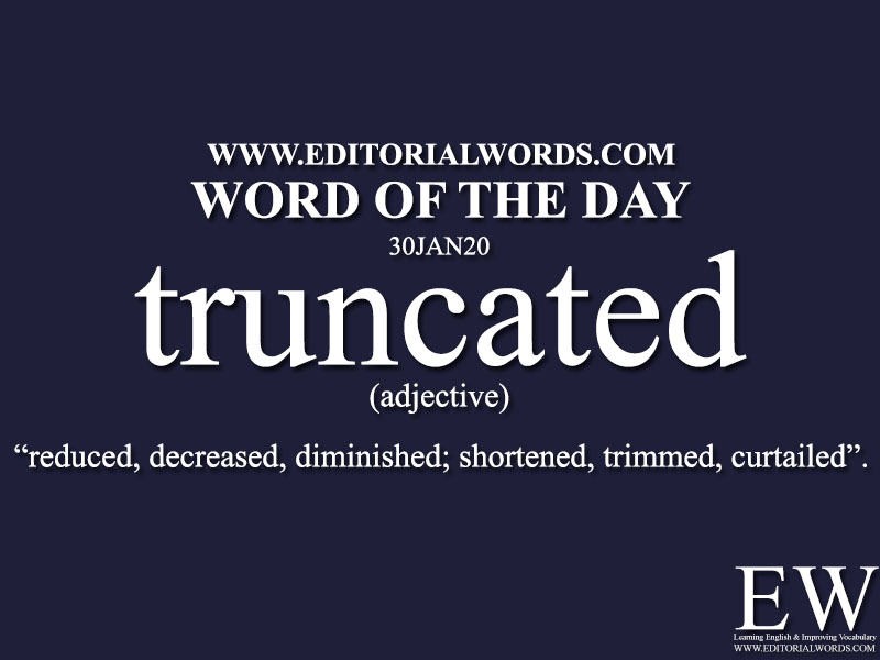 Word of the Day (truncated)-30JAN20
