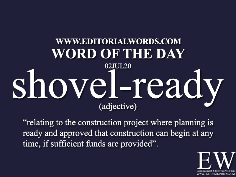 Word of the Day (shovel-ready)-02JUL20