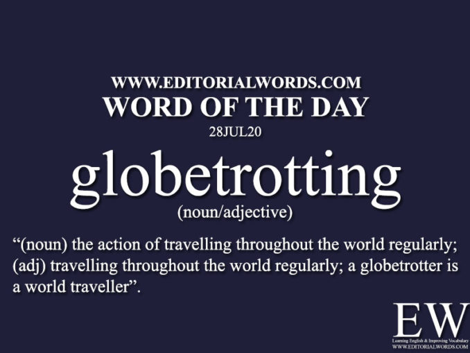 globetrotting meaning adjective