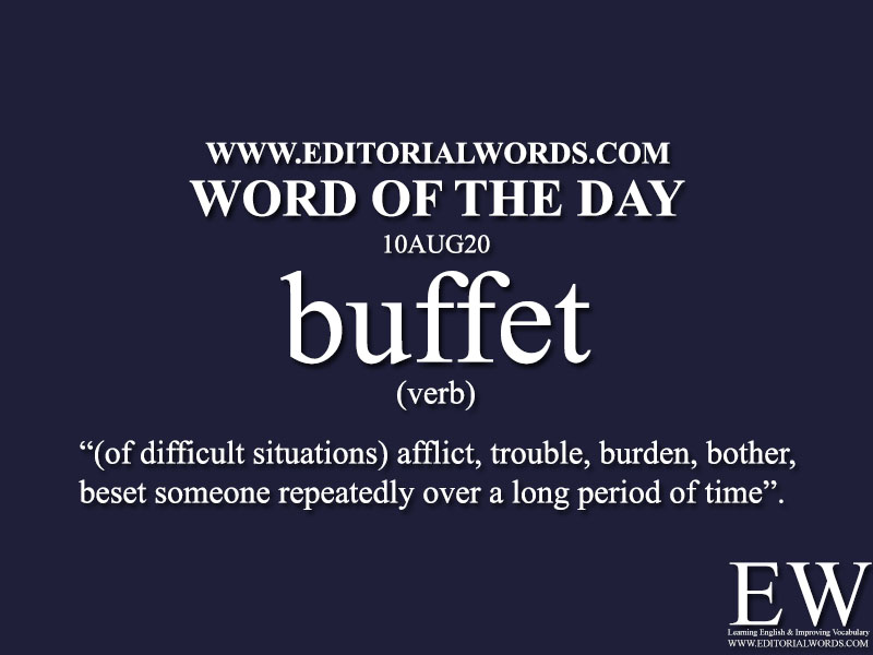 Word of the Day (buffet)-10AUG20