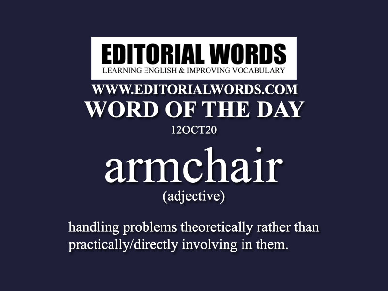 Word of the Day (armchair)-12OCT20