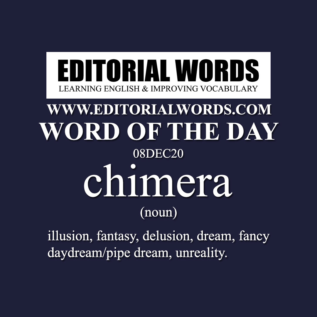 Word of the Day (chimera)-08DEC20