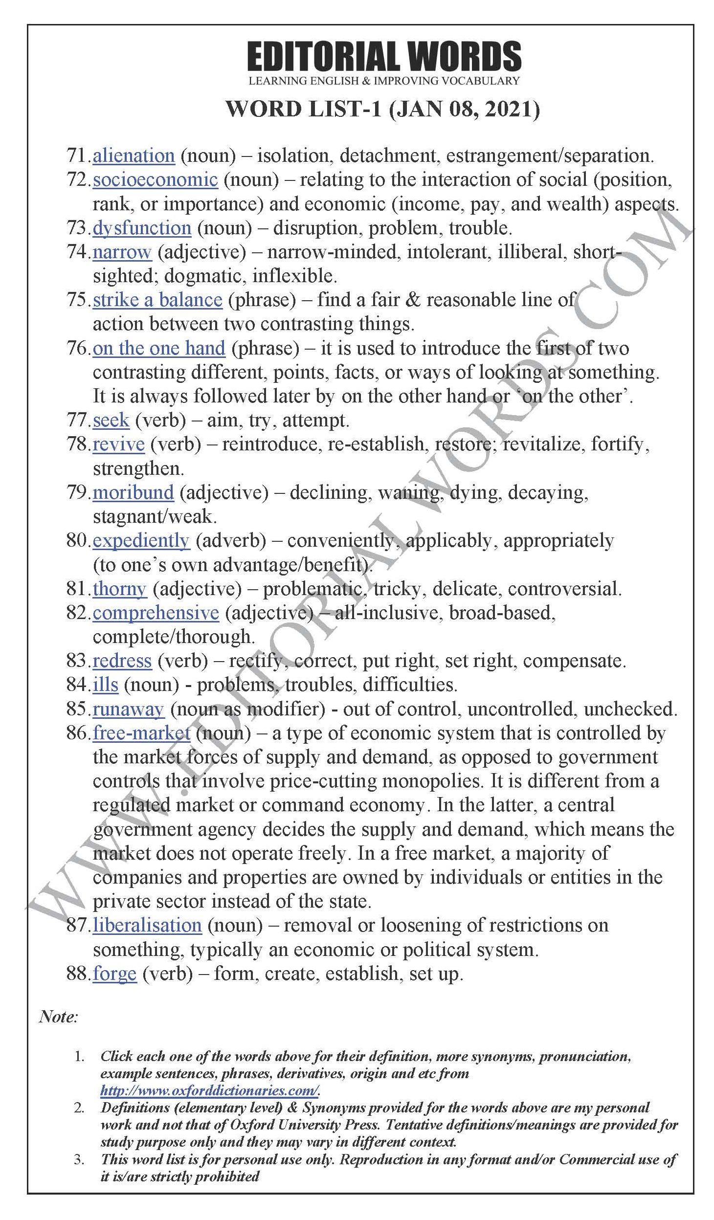 The Hindu Editorial (Fruits of incitement) – Jan 08, 2021