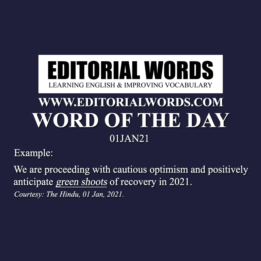Word of the Day (green shoots)-01JAN21