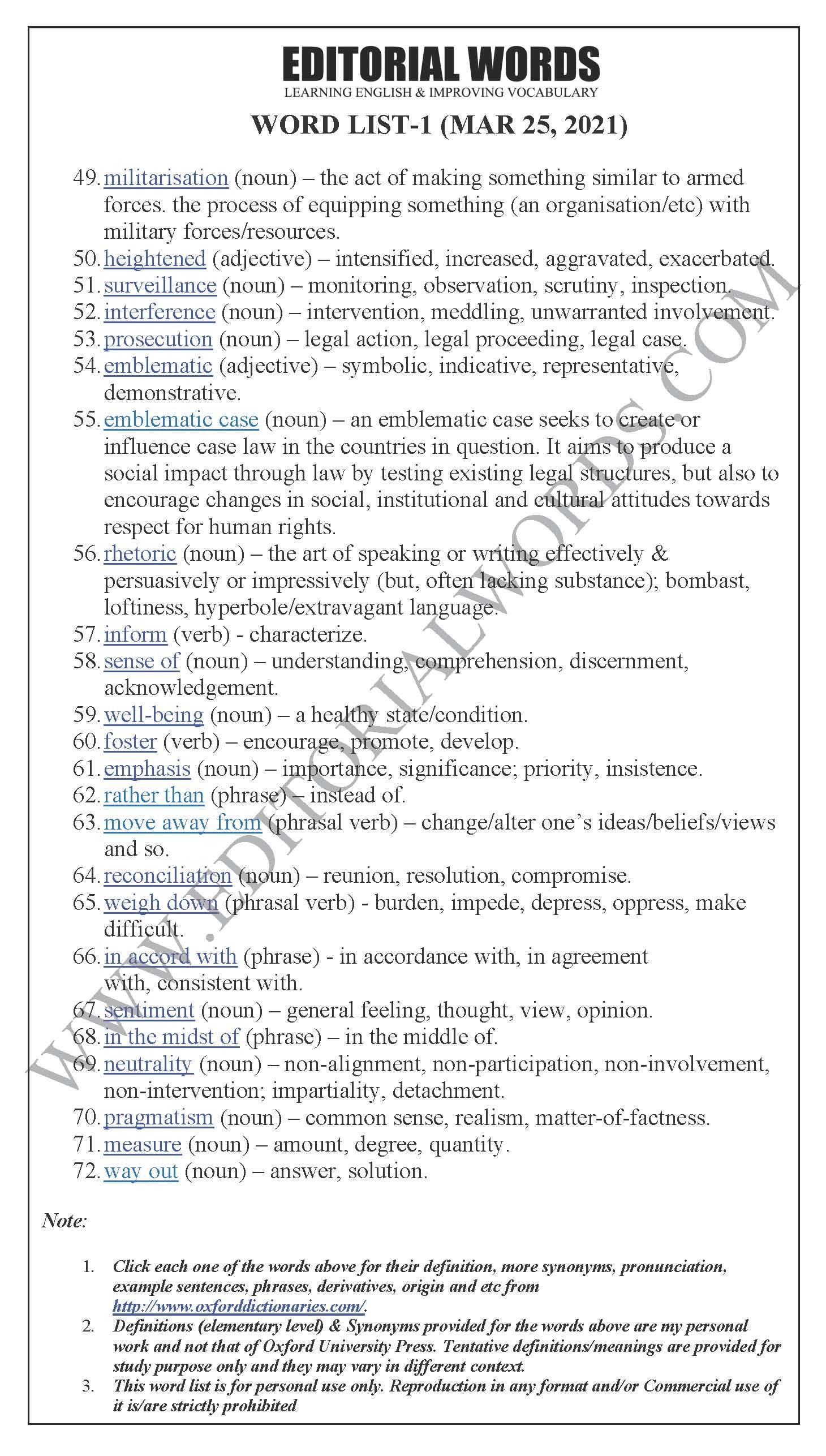 The Hindu Editorial (Tactical abstention) – Mar 25, 2021