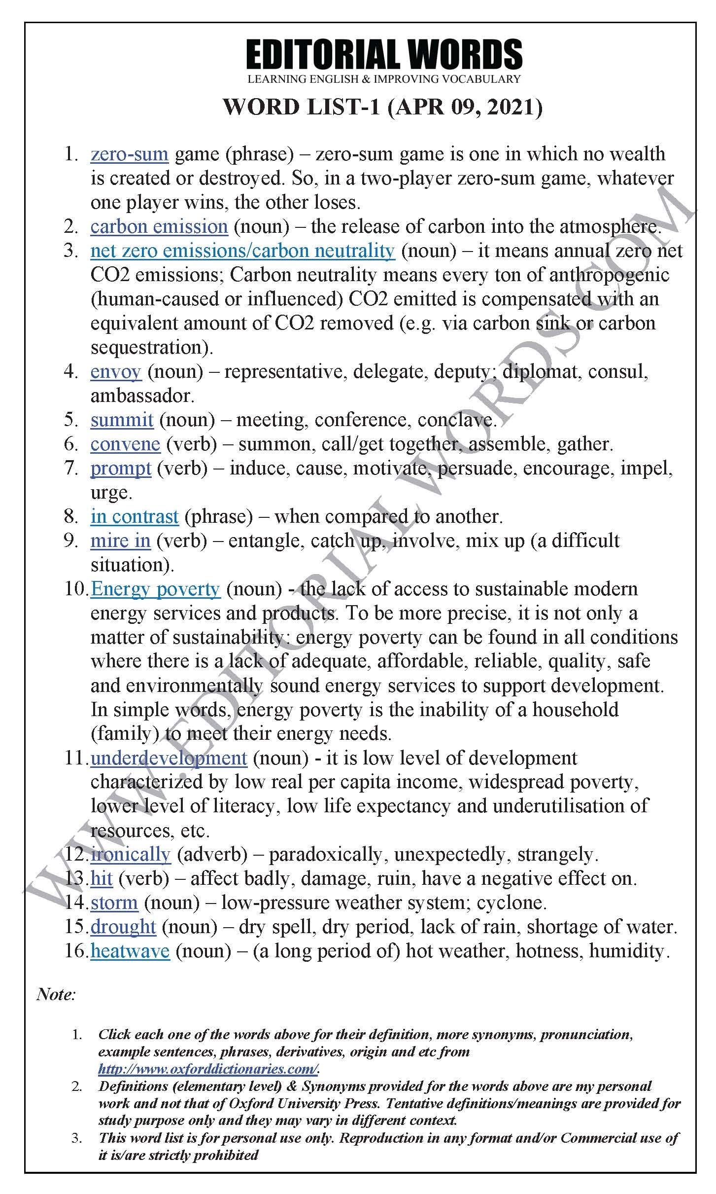 The Hindu Editorial (Beyond zero sum) – Apr 09, 2021