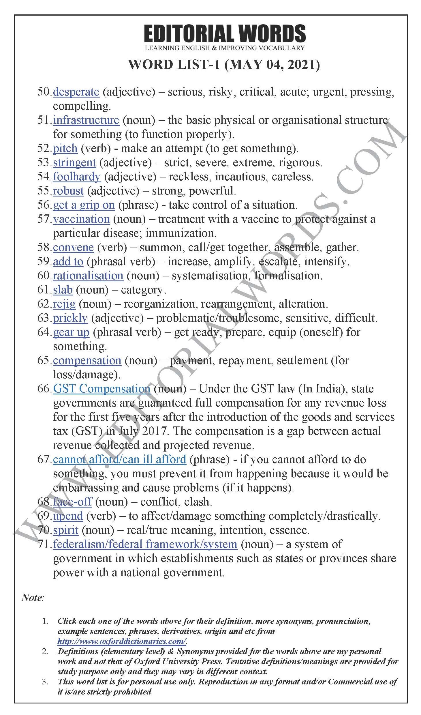 The Hindu Editorial (A transient high) – May 04, 2021