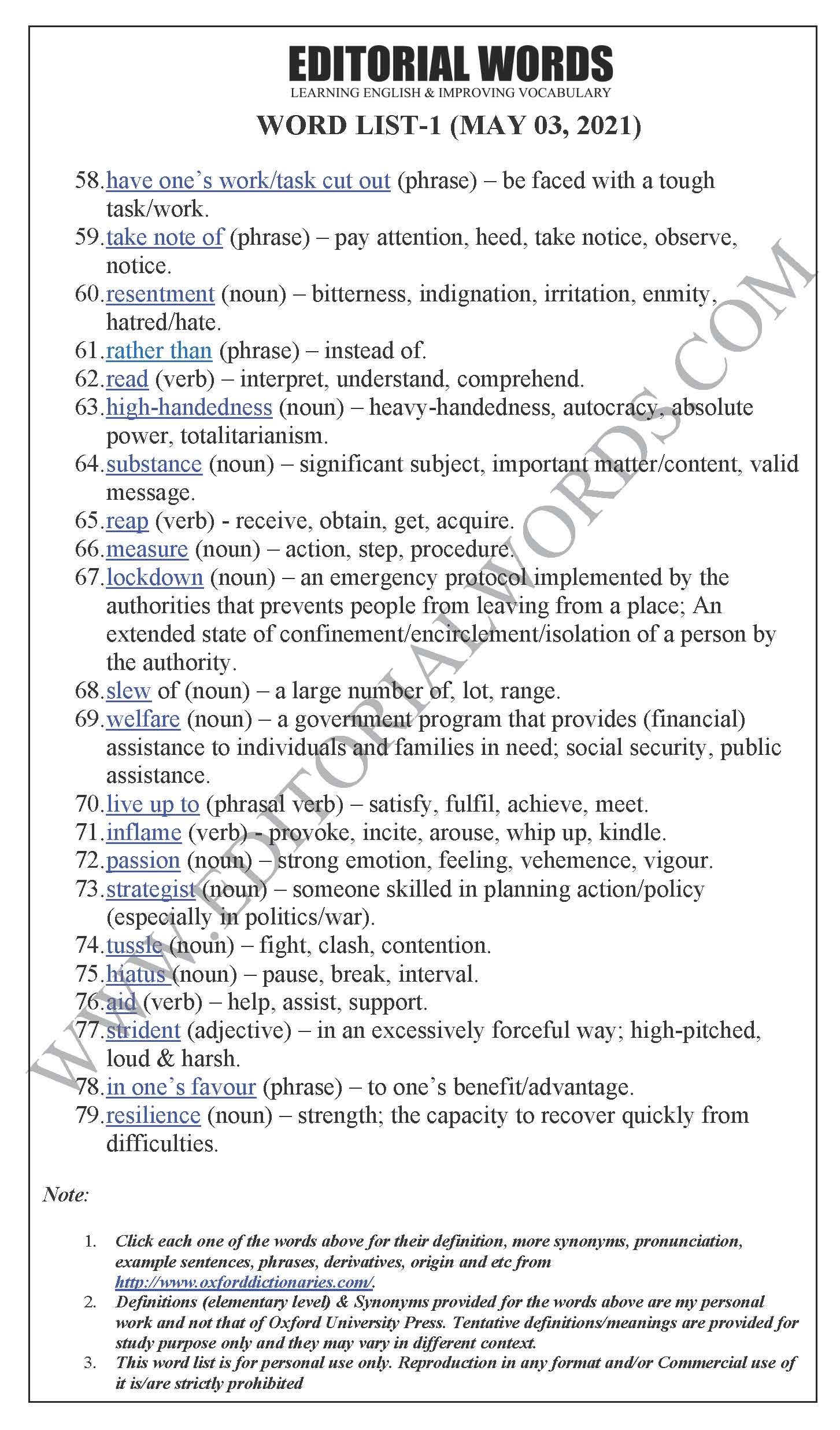 The Hindu Editorial (Clear and distinct) – May 03, 2021