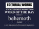 Word of the Day (behemoth)-30MAY21