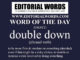 Word of the Day (double down)-31MAY21