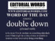 Word of the Day (double down)-31MAY21