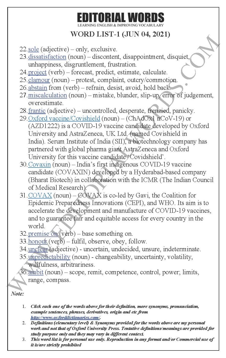 The Hindu Editorial (Speed over optics) – Jun 04, 2021