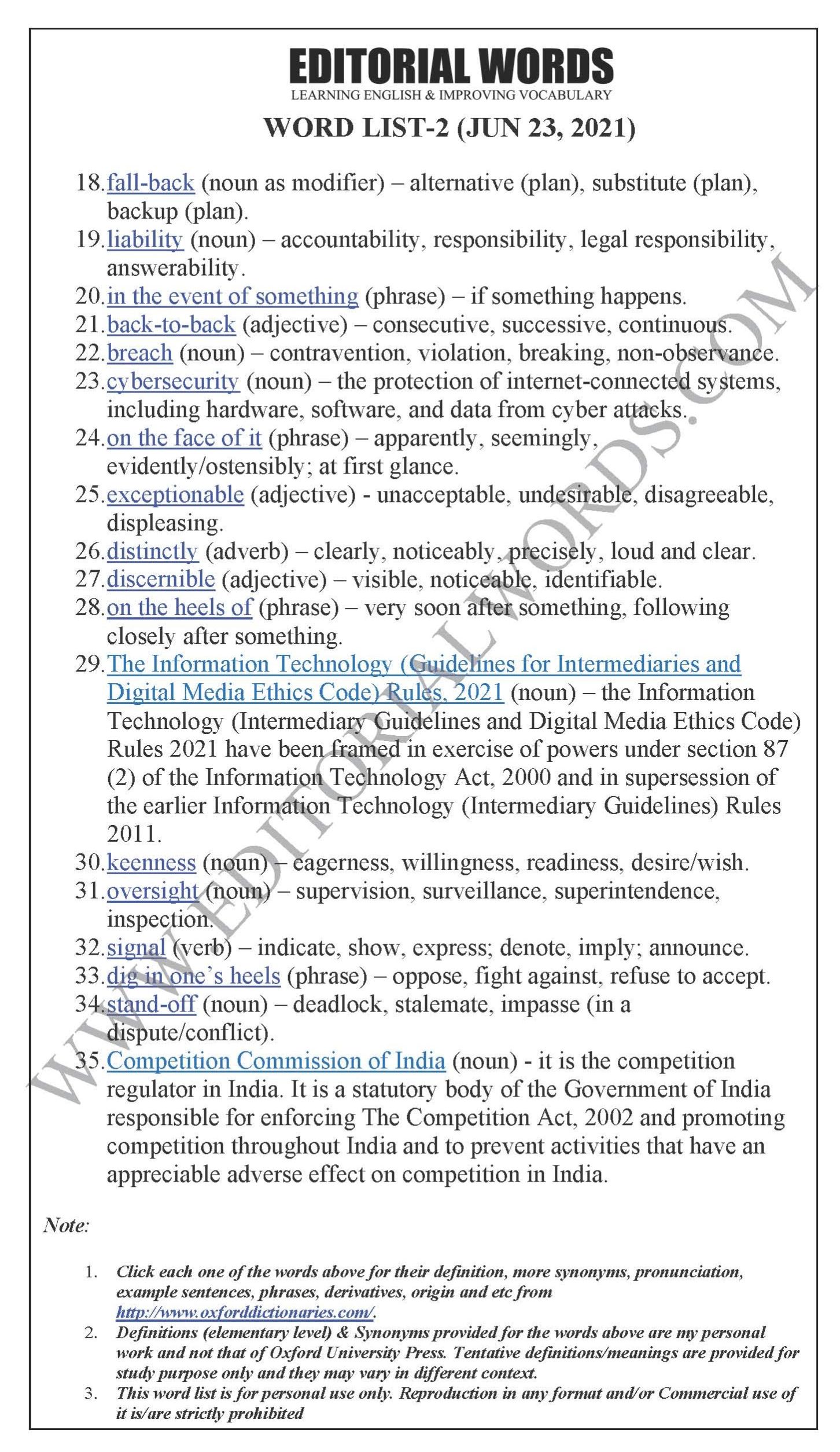 The Hindu Editorial (Policy creep) – Jun 23, 2021 The Hindu Editorial (Policy creep) – Jun 23, 2021