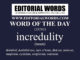 Word of the Day (incredulity)-12JUN21