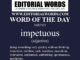 Word of the Day (impetuous)-16JUN21