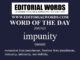 Word of the Day (impunity)-20JUN21