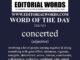 Word of the Day (concerted)-22JUN21