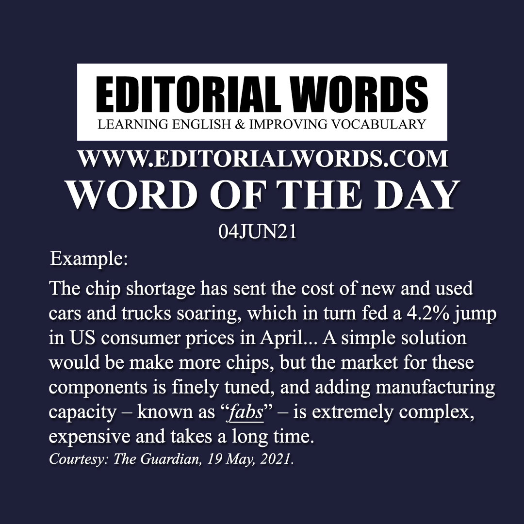 Word of the Day (fab)-04JUN21 Word of the Day (fab)-04JUN21