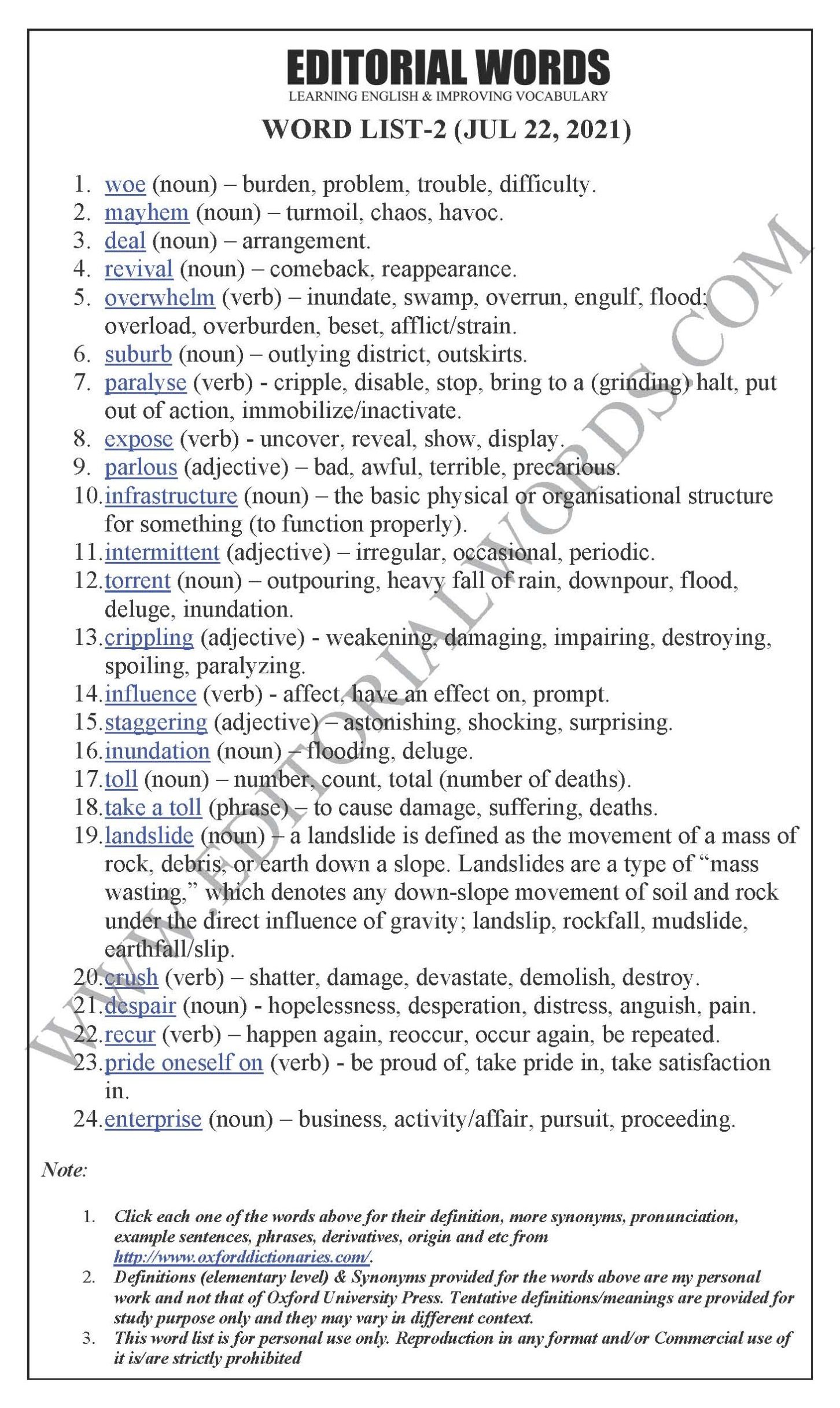 Word of the Day (overawe)-21OCT21 - Editorial Words