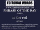 Phrase of the Day (in the red)-18SEP21