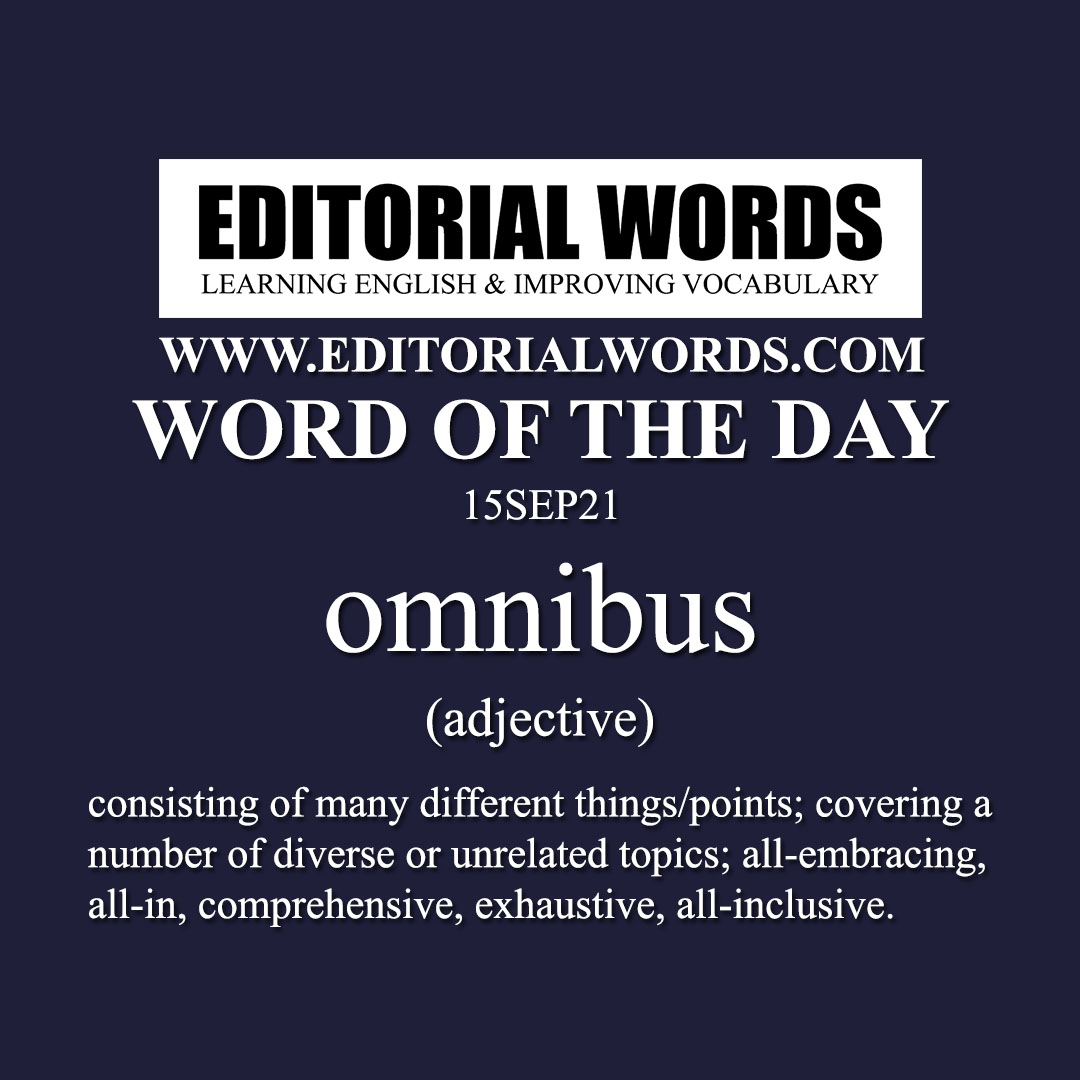 Word of the Day (omnibus)-15SEP21