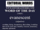 Word of the Day (evanescent)-23SEP21