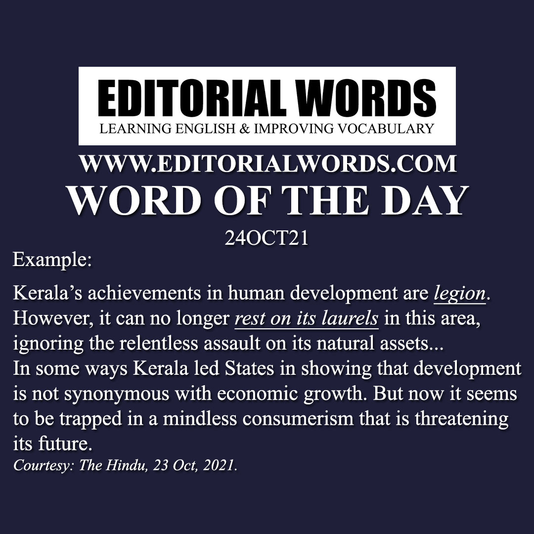 Word of the Day (legion)-24OCT21 Word of the Day (legion)-24OCT21