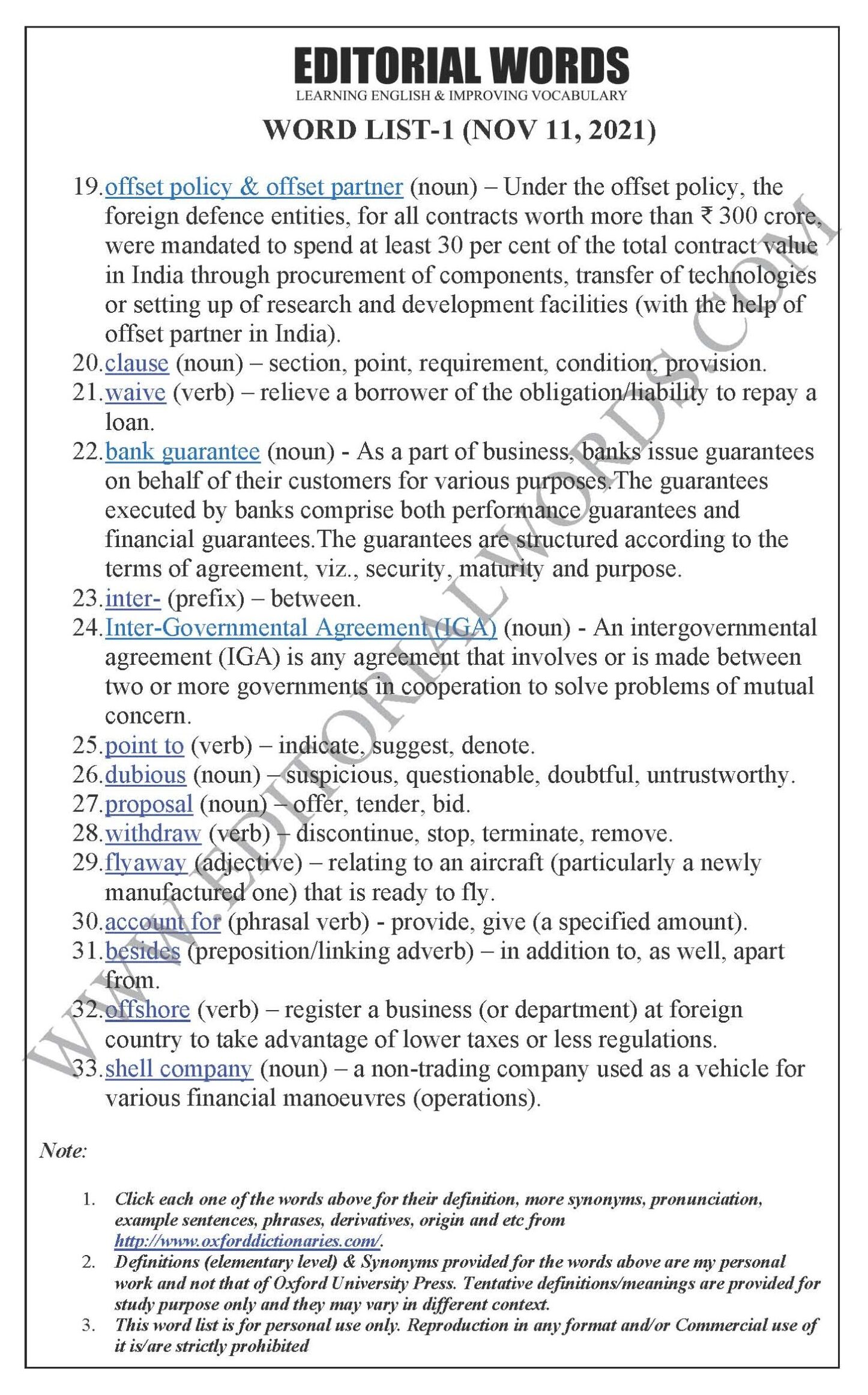 The Hindu Editorial (Investigate the deal) – Nov 11, 2021