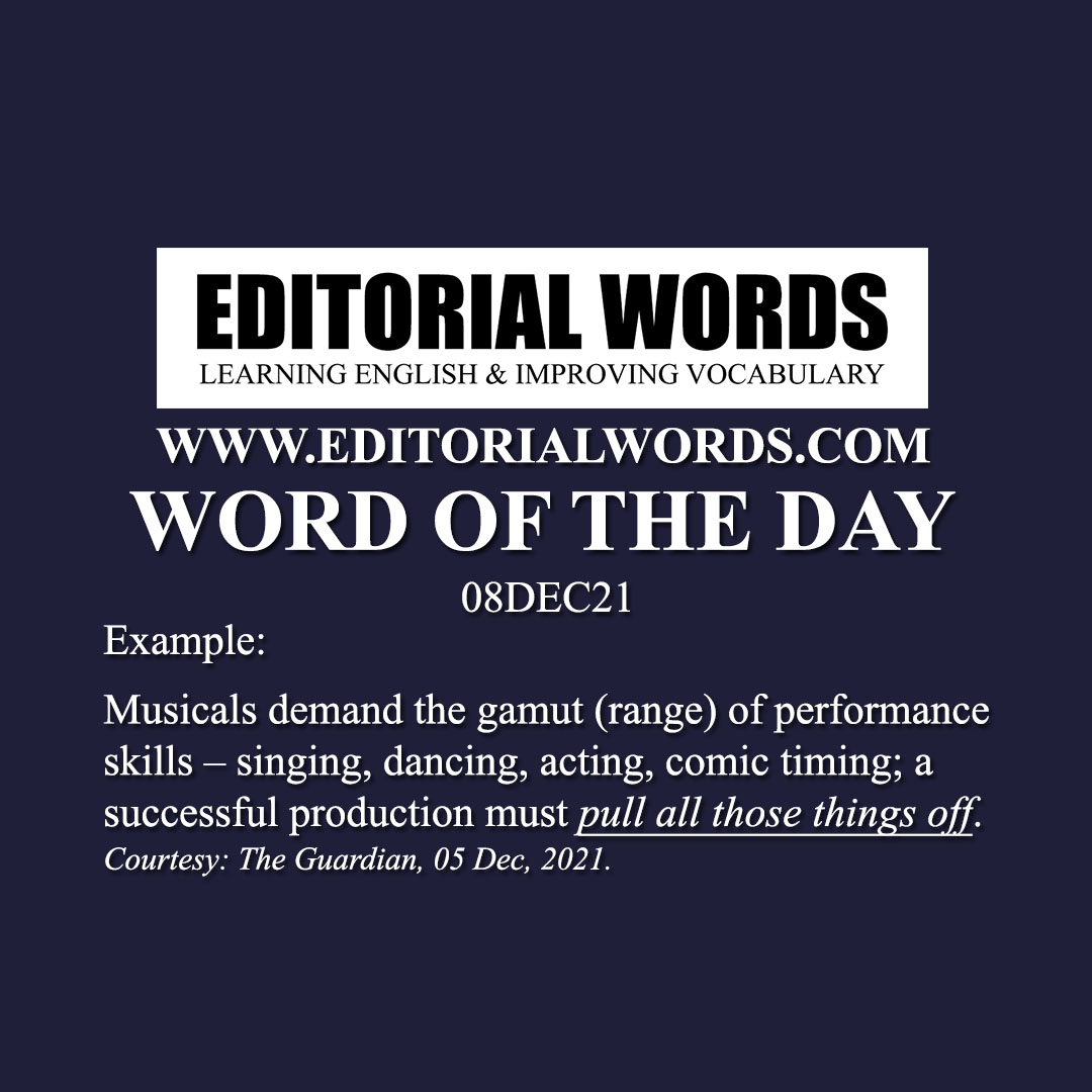 Word of the Day (pull off)-08DEC21