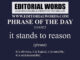 Phrase of the Day (it stands to reason)-31JAN22