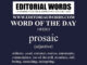 Word of the Day (prosaic)-19FEB22