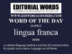 Word of the Day (lingua franca)-30APR22