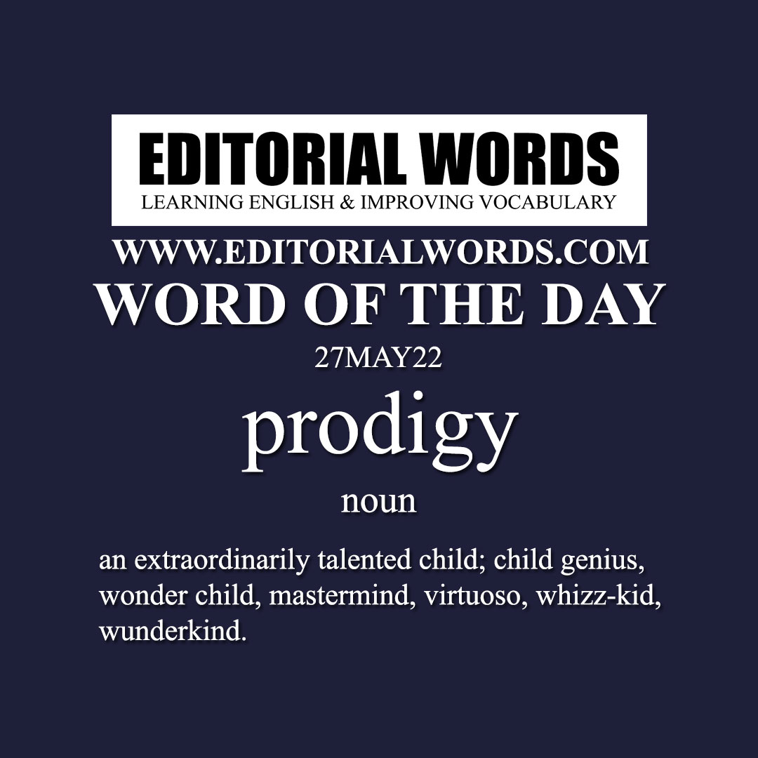 Word of the Day (prodigy)-27MAY22