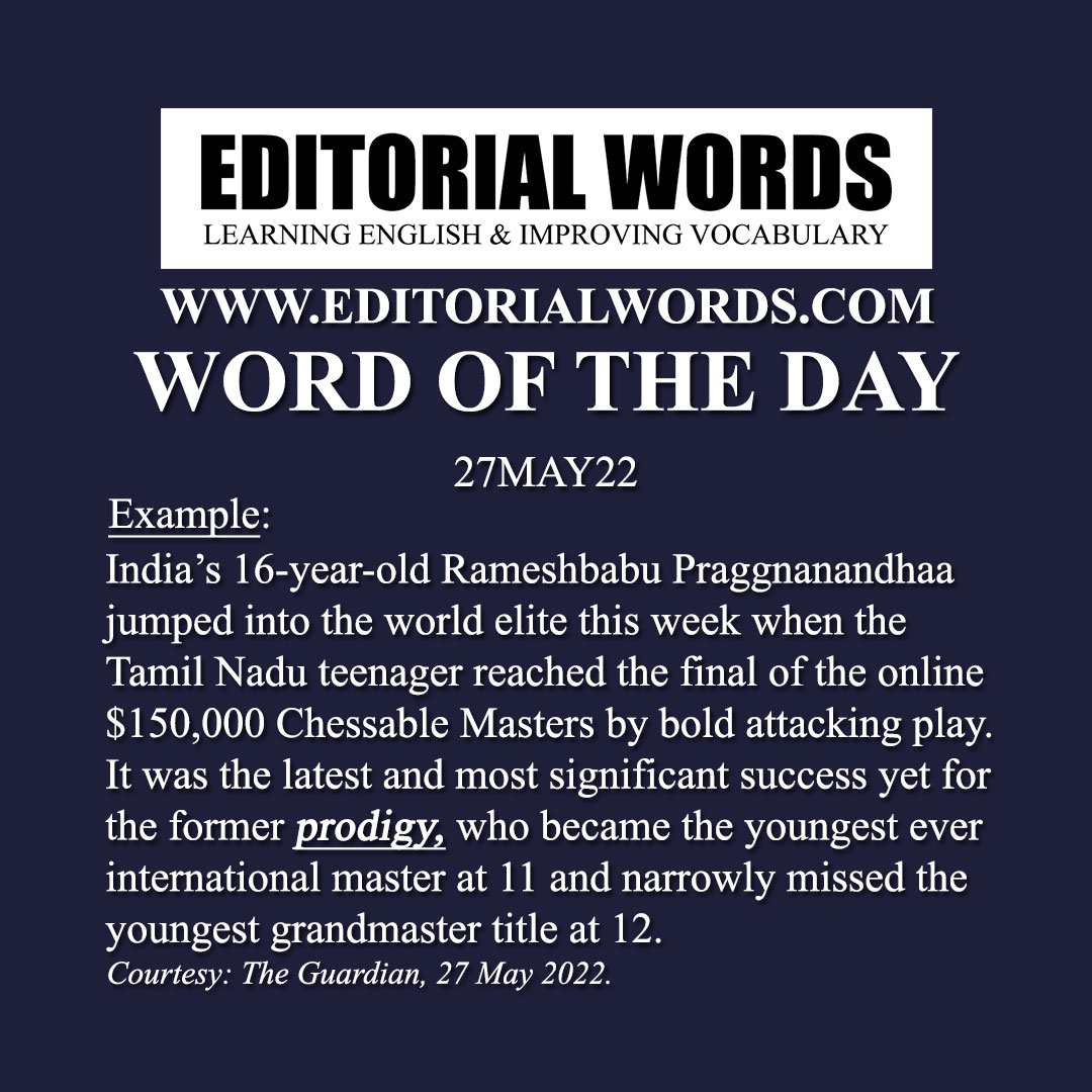 Word of the Day (prodigy)-27MAY22