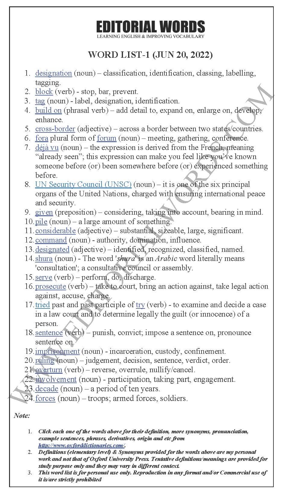 The Hindu Editorial (Designation failure) – Jun 20 2022 The Hindu Editorial (Designation failure) – Jun 20 2022