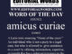 Word of the Day (amicus curiae)-02JUN22