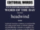 Word of the Day (headwind)-19JUN22