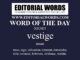 Word of the Day (vestige)-20JUN22