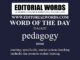 Word of the Day (pedagogy)-23AUG22