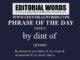 Phrase of the Day (by dint of)-20SEP22