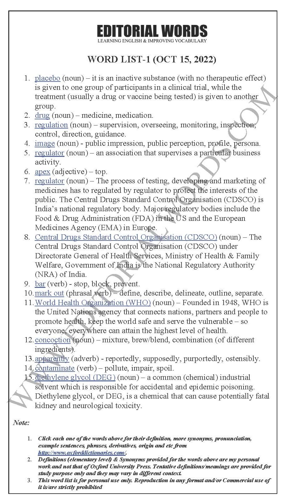 The Hindu Editorial (No time for placebo) – Oct 15, 2022