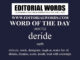 Word of the Day (deride)-18OCT22