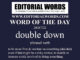Word of the Day (double down)-28OCT22
