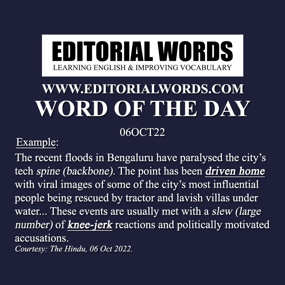 Word of the Day (knee-jerk)-06OCT22