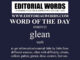 Word of the Day (glean)-05NOV22