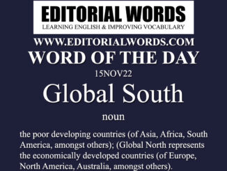 Word of the Day (Global South)-15NOV22