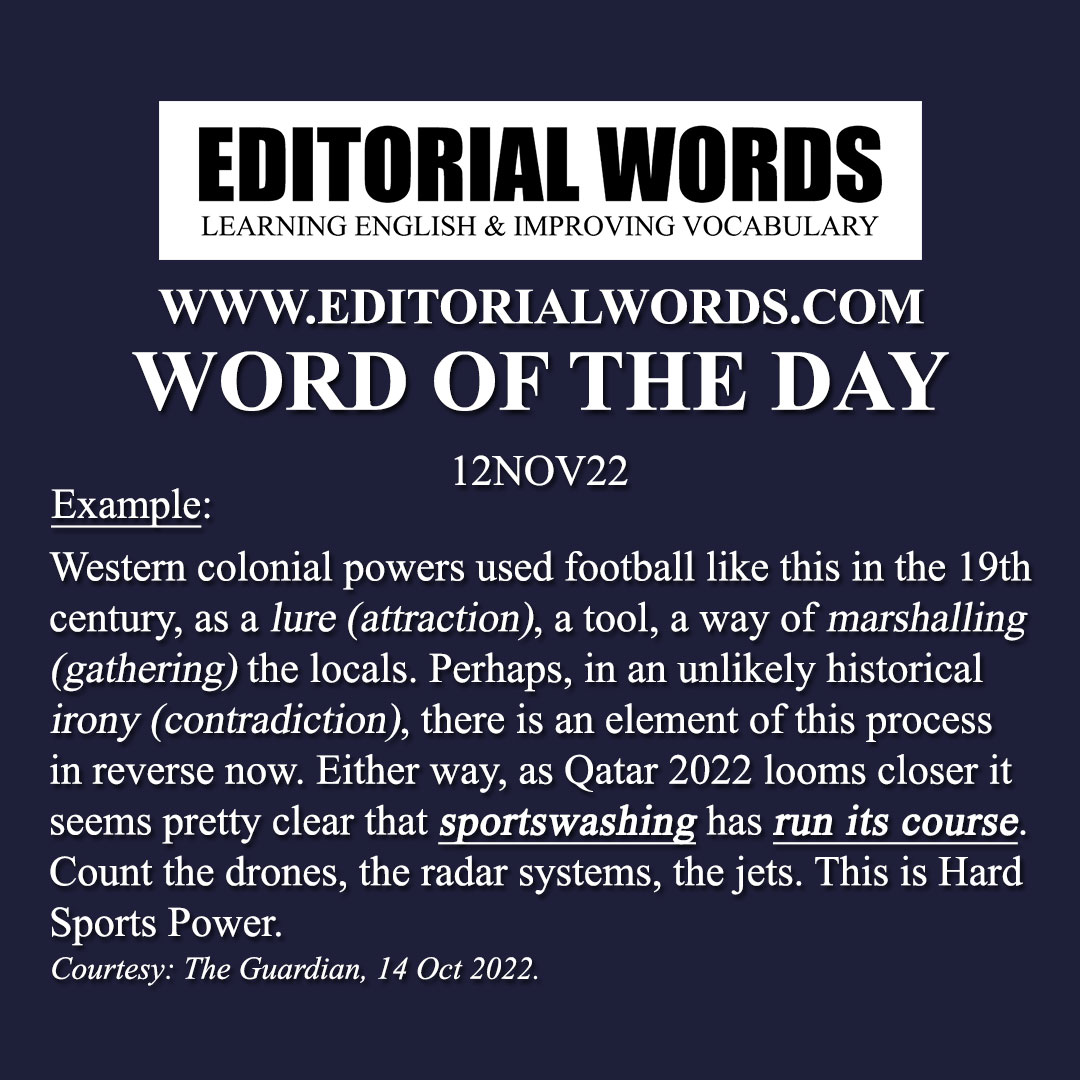 Word of the Day (sportswashing)-12NOV22