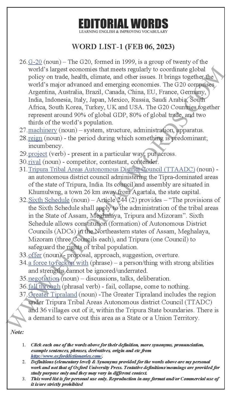 The Hindu Editorial (Triangular in Tripura) – Feb 06, 2023